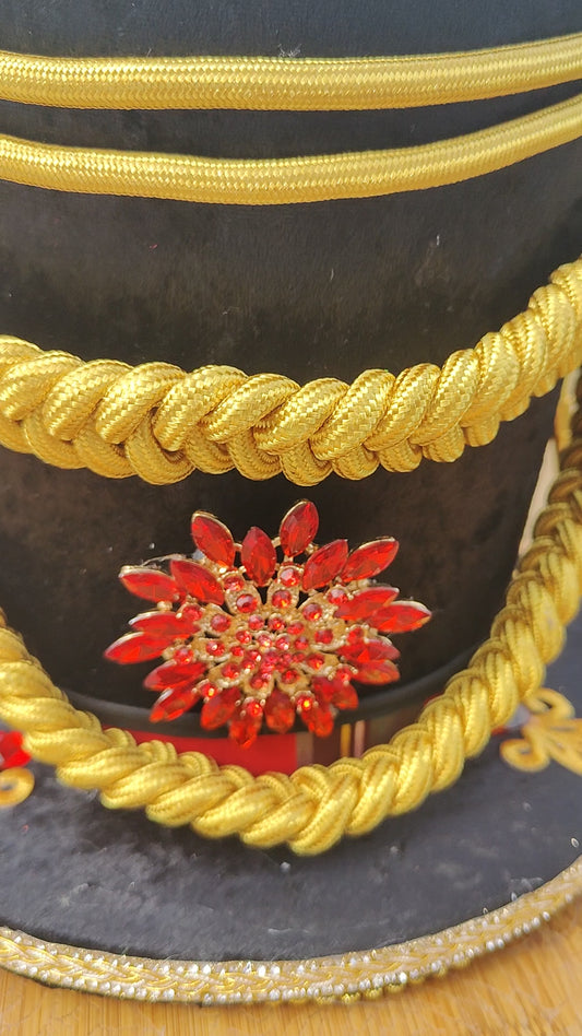 Large Nutcracker hat Christmas decoration