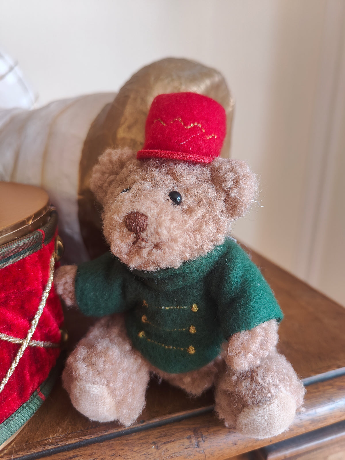 Teddy Nutcracker Christmas tree decoration