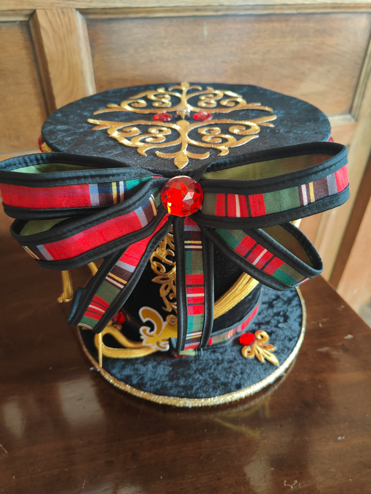 Large Nutcracker hat Christmas decoration