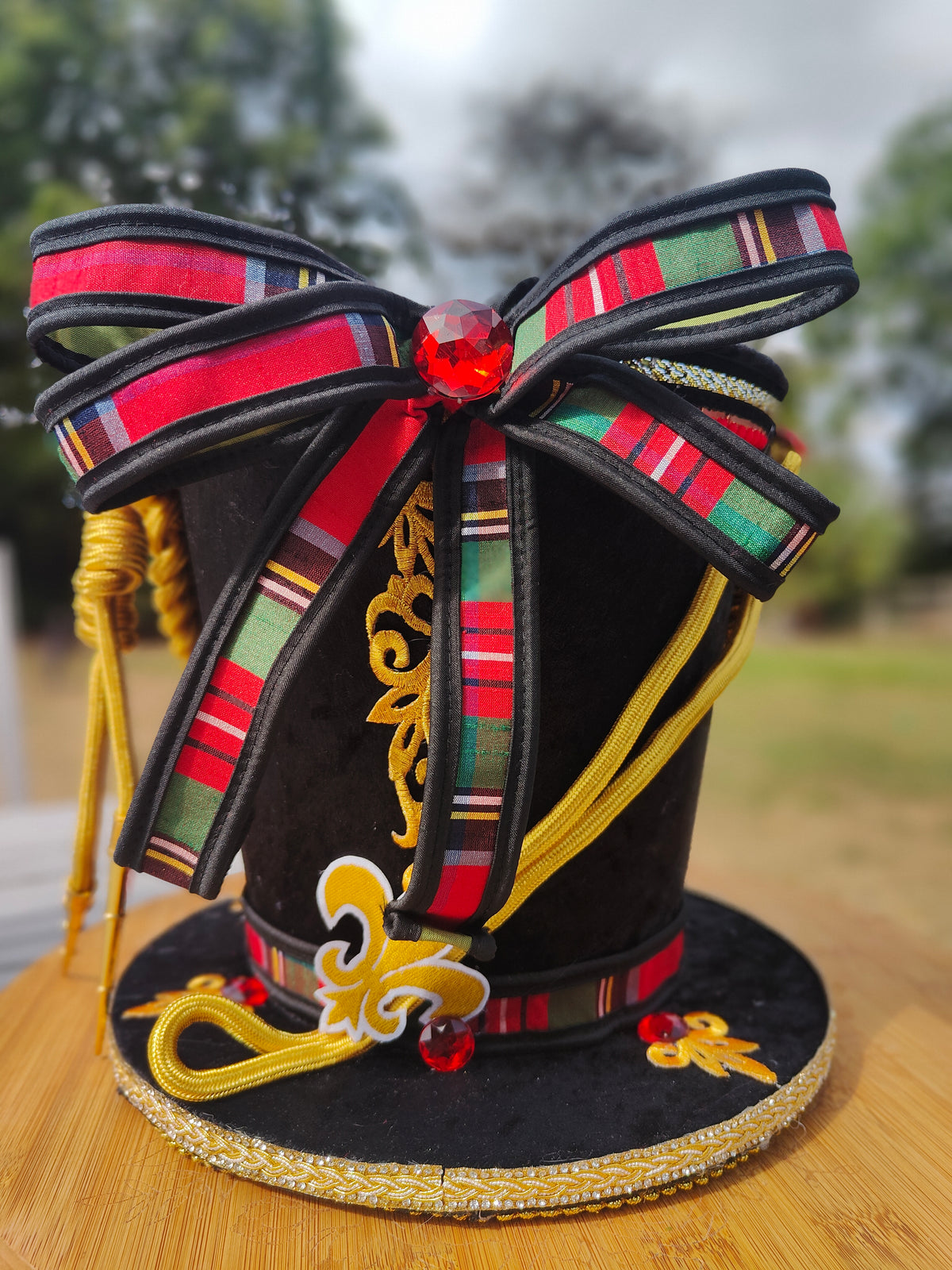 Large Nutcracker hat Christmas decoration