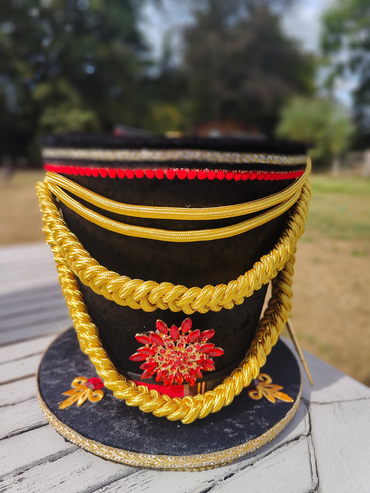 Large Nutcracker hat Christmas decoration