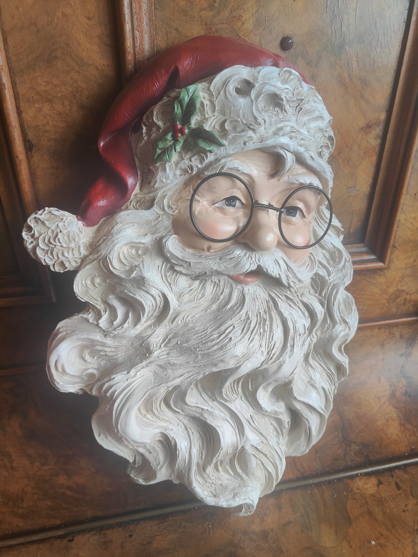 Santa face wall decoration