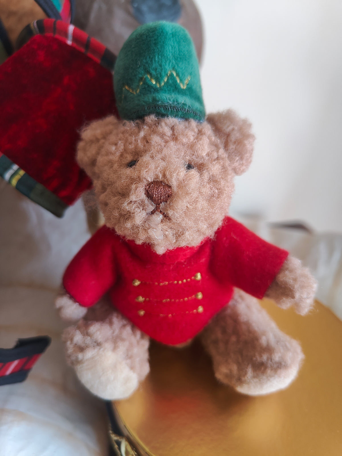 Teddy Nutcracker Christmas tree decoration