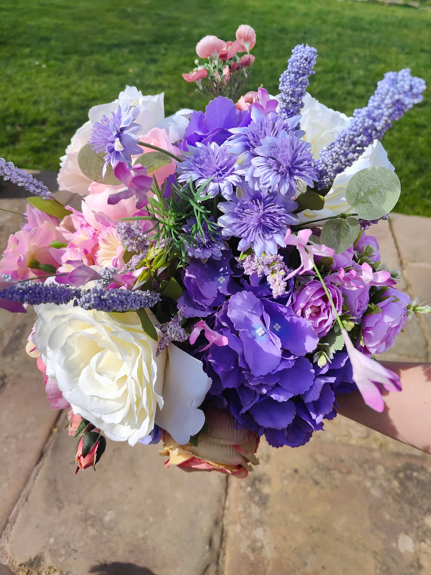 Wedding flowers, bride bouquet, bouquet for vase, bunch of flowers, pink, pastels, lilac, lavender, white florals