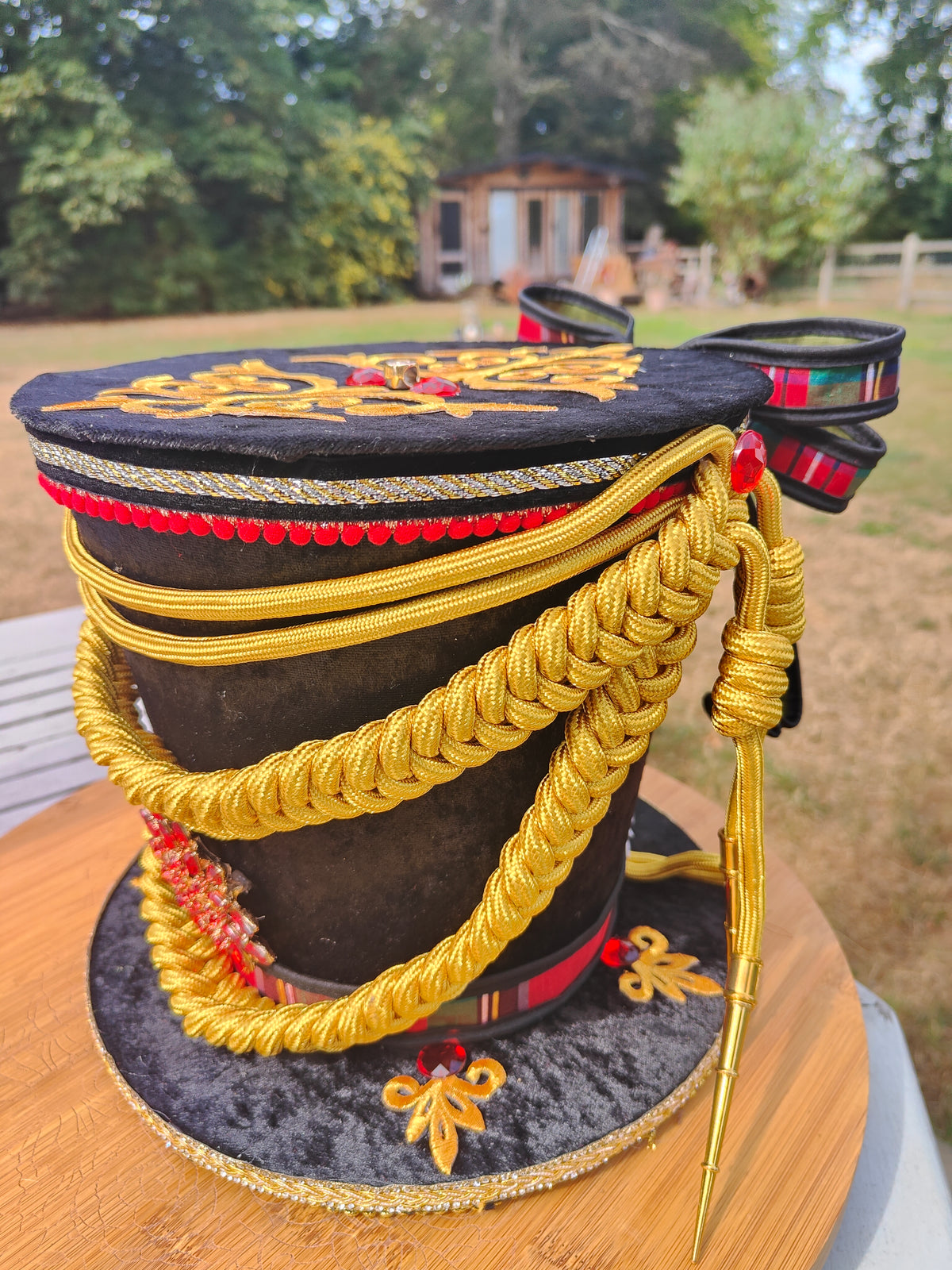 Large Nutcracker hat Christmas decoration